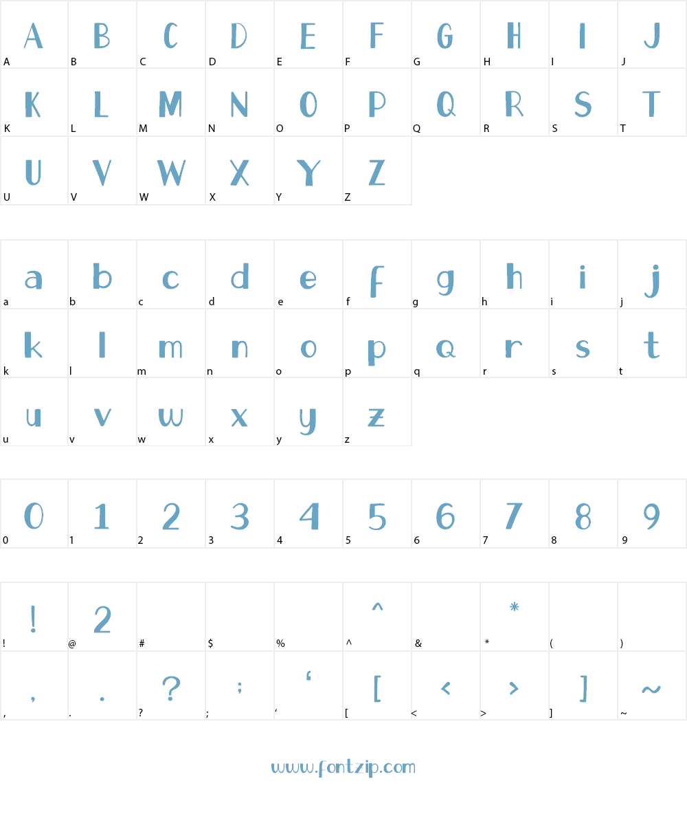 Go Panda Font Character